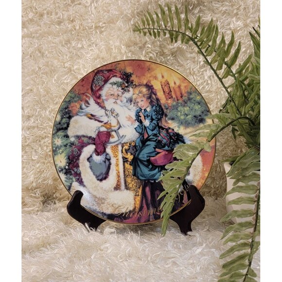 Vintage Avon Collector Plate "The Wonder of Christmas" - Picture 10 of 12